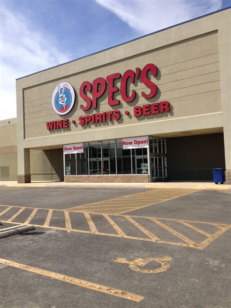 Welcome to Spec's Wines, Spirits & Finer Foods your locally owned and operated beverage superstore since 1962. With over 100 locations throughout Texas you can always find a store near you, where you can shop our amazing selection of wines, liquors, beers, gourmet foods, accessories, and more! Each year we continue our successful quest to …